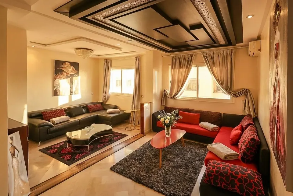 Piso amueblado de un dormitorio en Bourgogne, Casablanca