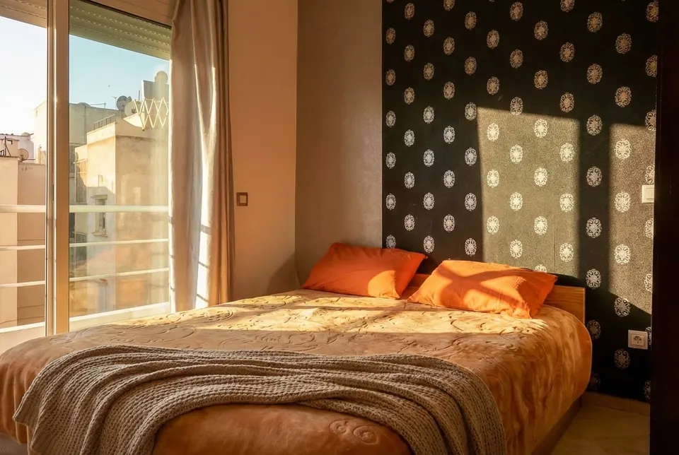 Piso amueblado de un dormitorio en Bourgogne, Casablanca