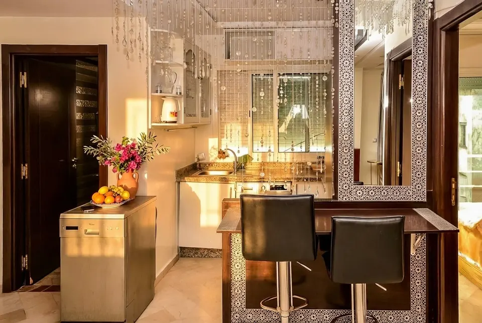 Piso amueblado de un dormitorio en Bourgogne, Casablanca