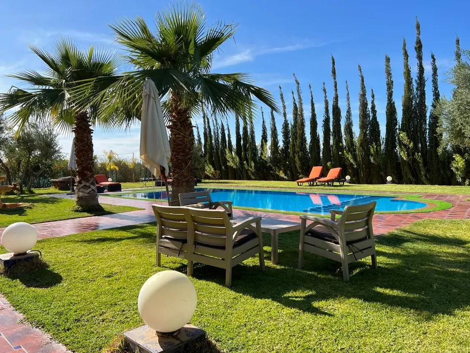 Finca con dos villas y dos piscinas, Souihla, Marrakech
