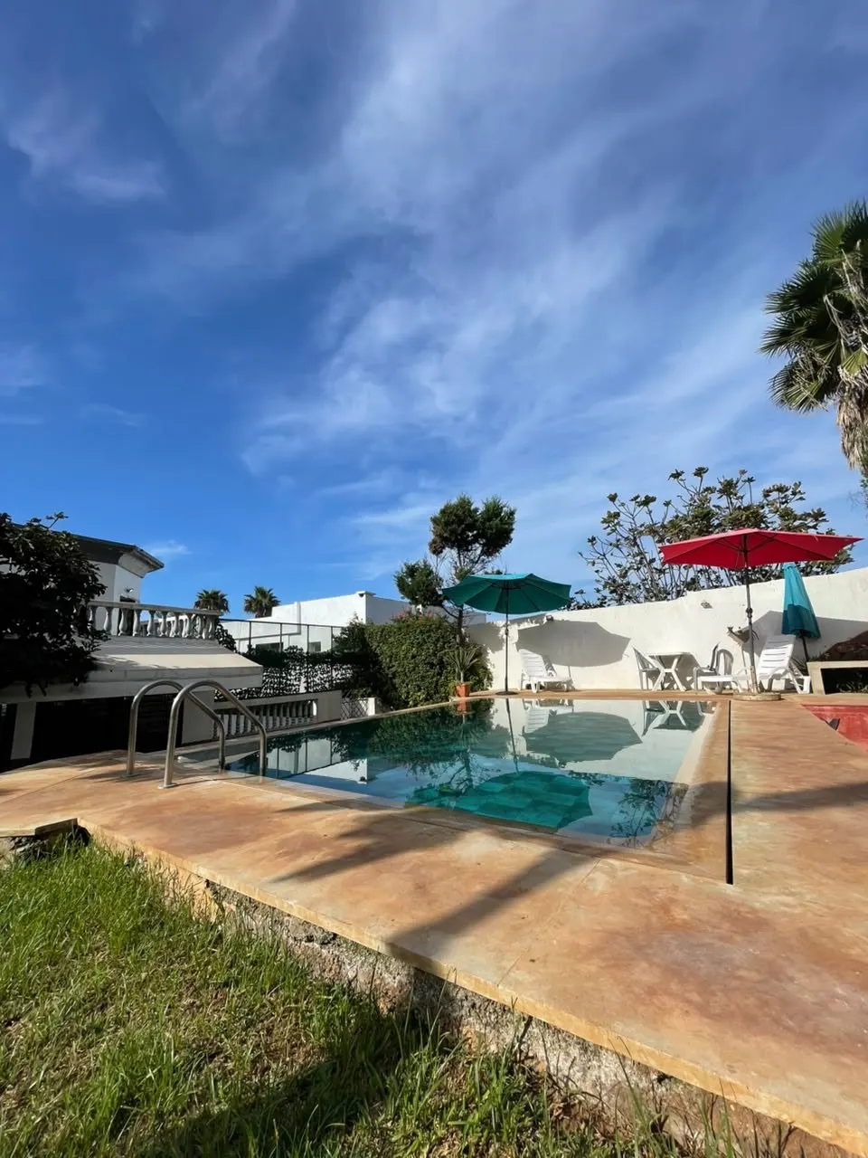 Villa con piscina privada y vistas al mar, Harhoura