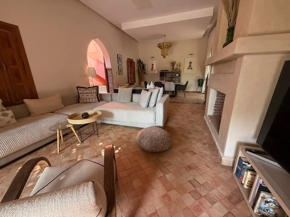 Villa de estilo riad en la Palmeraie, Marrakech