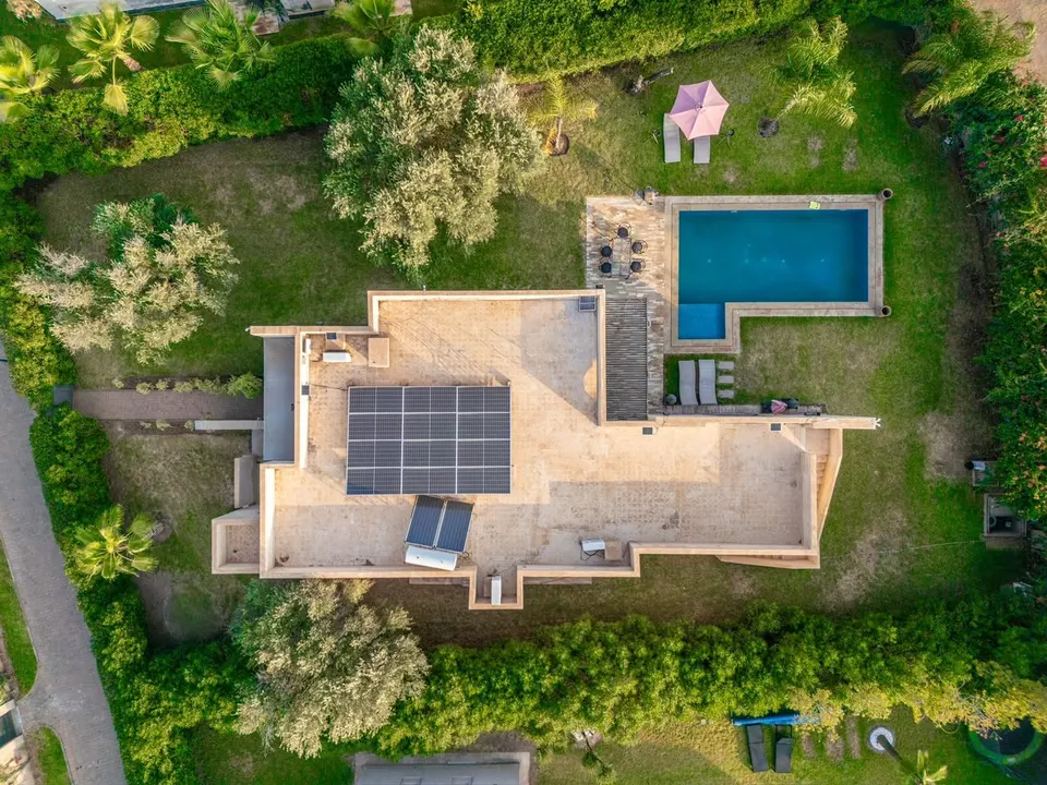 Villa con piscina privada climatizada en una residencia cerrada, Route de Fès, Marrakech