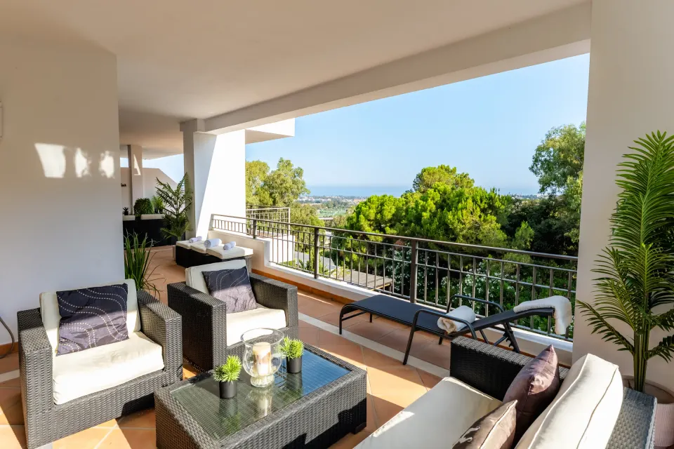 La Quinta Greens — Apartamento en esquina con vistas al golf y al mar